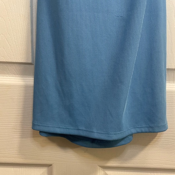 Blue strappy back minidress - Picture 9 of 9